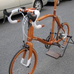 SANOMAGIC Wooden Bicycle, Mahogany Mini Wheel Bike_2