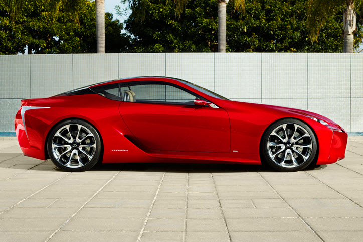 Lexuss Luxury LF LC Hybrid Sports Coupe Concept