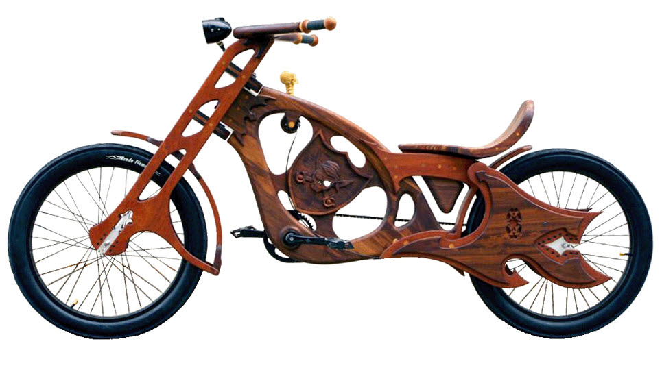 Wooden Bicycles by Masterworks Wood & Design