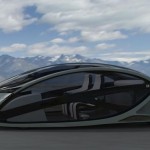 Peugeot Metromorph Futuristic Car Concept Work as an Elevator, or A Balcony